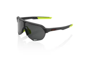 100% S2 Sunglasses Soft Tact Cool Grey