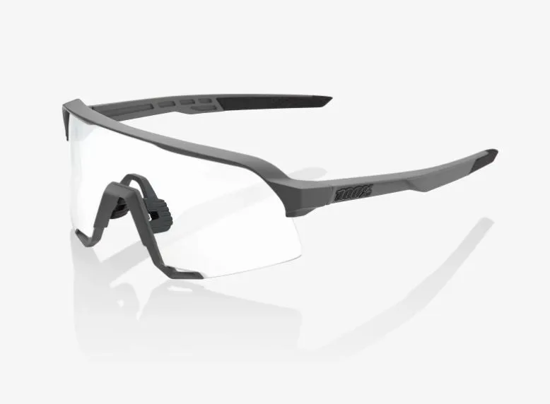 100% - S3 - Matte Cool Grey/Smoke Lens (61034-102-01)