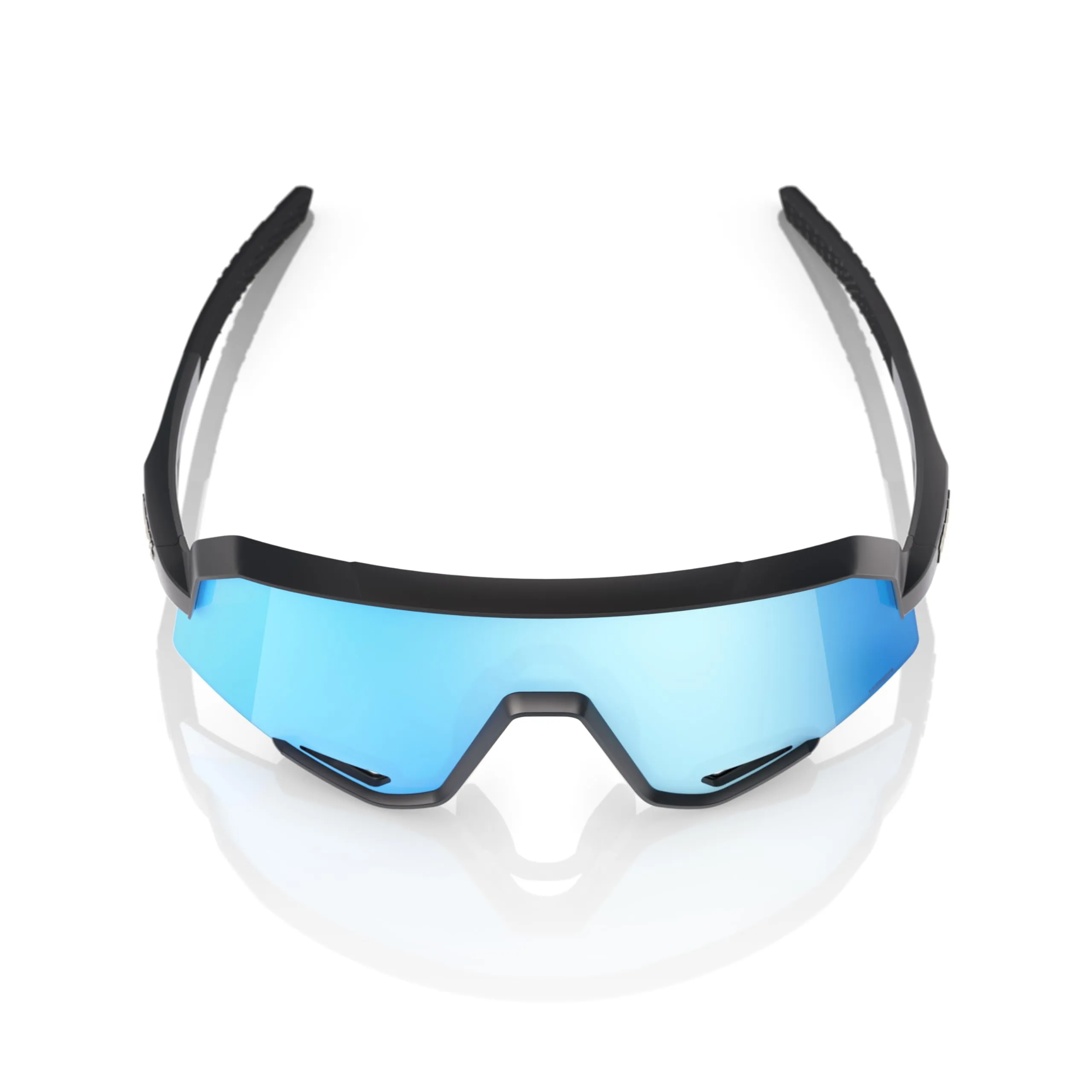100% SLENDALE - Matte Black - HiPER Blue Multilayer Mirror Lens (Matte Black - Hiper Blue Multilayer Mirror)