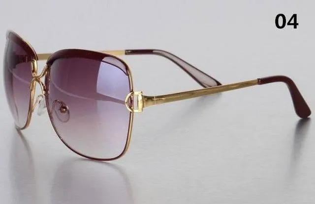 2017 Brand Designer Sunglasses Women D Frame Popular Fashion Shades Sun Glasses Infantil Oculos De Sol Feminino UV004 R547