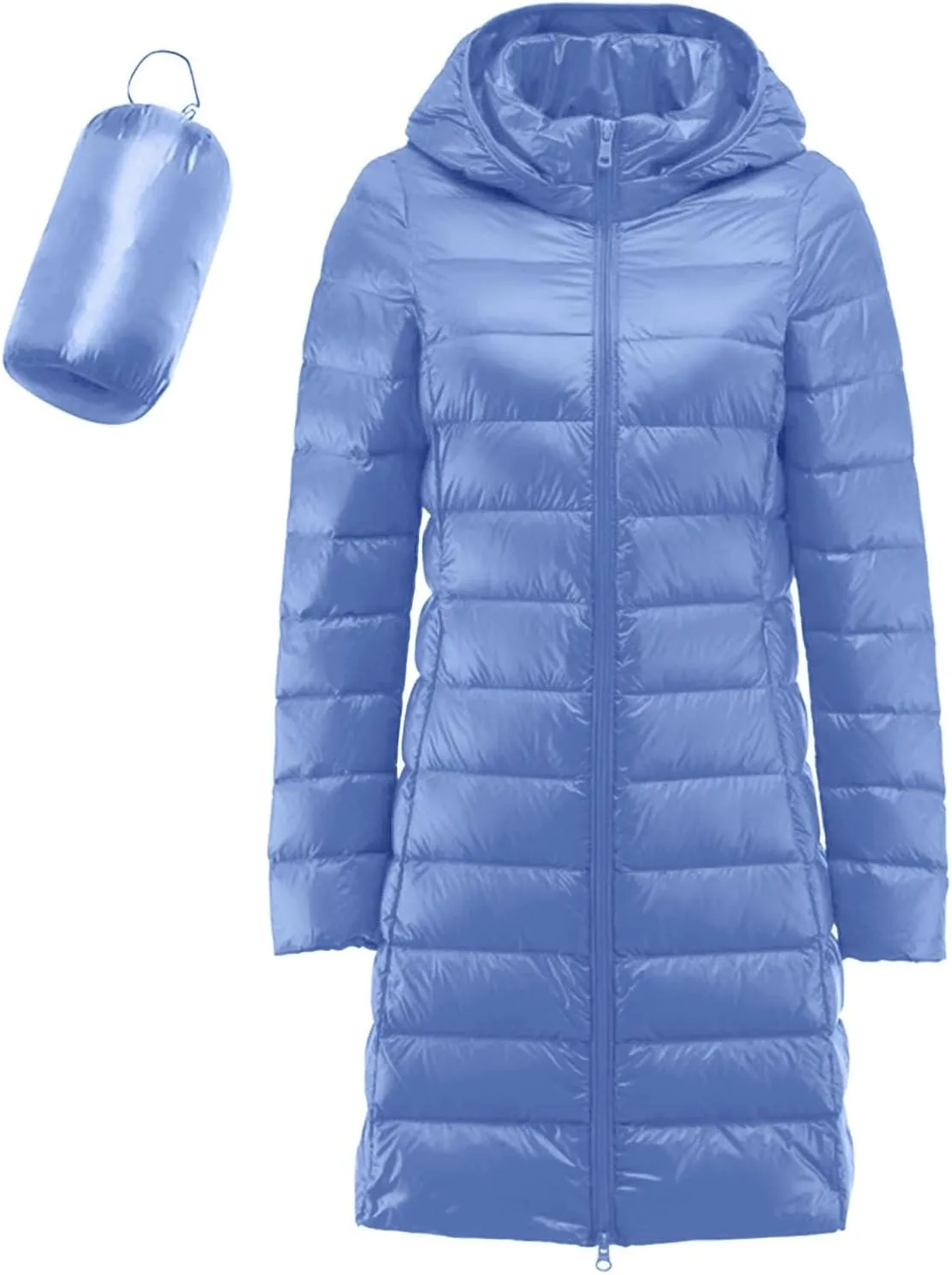2024 Women Warm Lightweight Hoodless Windproof Winter Coat With Recycled Insulation Winter Slim Fashion Winter