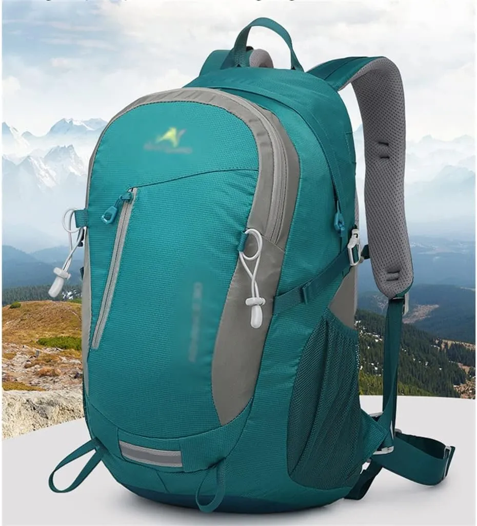 30L Outdoor Mountaineering Bag Travel Backpack Portable Mountaineering Hiking Men's and Women's Bag (C,As the picture shows)