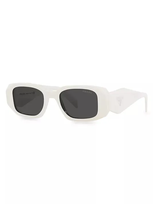 49MM Rectangle Sunglasses