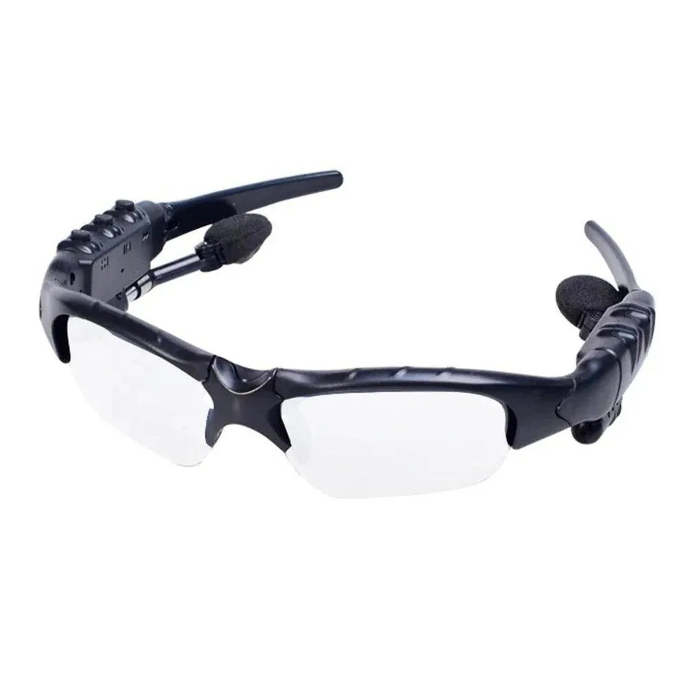 5.0 Smart Bluetooth Audio Glasses - Polarized Sunglasses with Stereo Surround Sound Headphones for Outdoor Sports & Music Calls