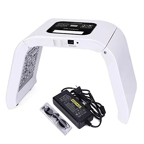 7 Color LED Facial Mask, Yofuly Portable Photon Anti-aging Skin Rejuvenation Treatment Skin Toning Facial Skin Care Mask Device for Home Salon Use