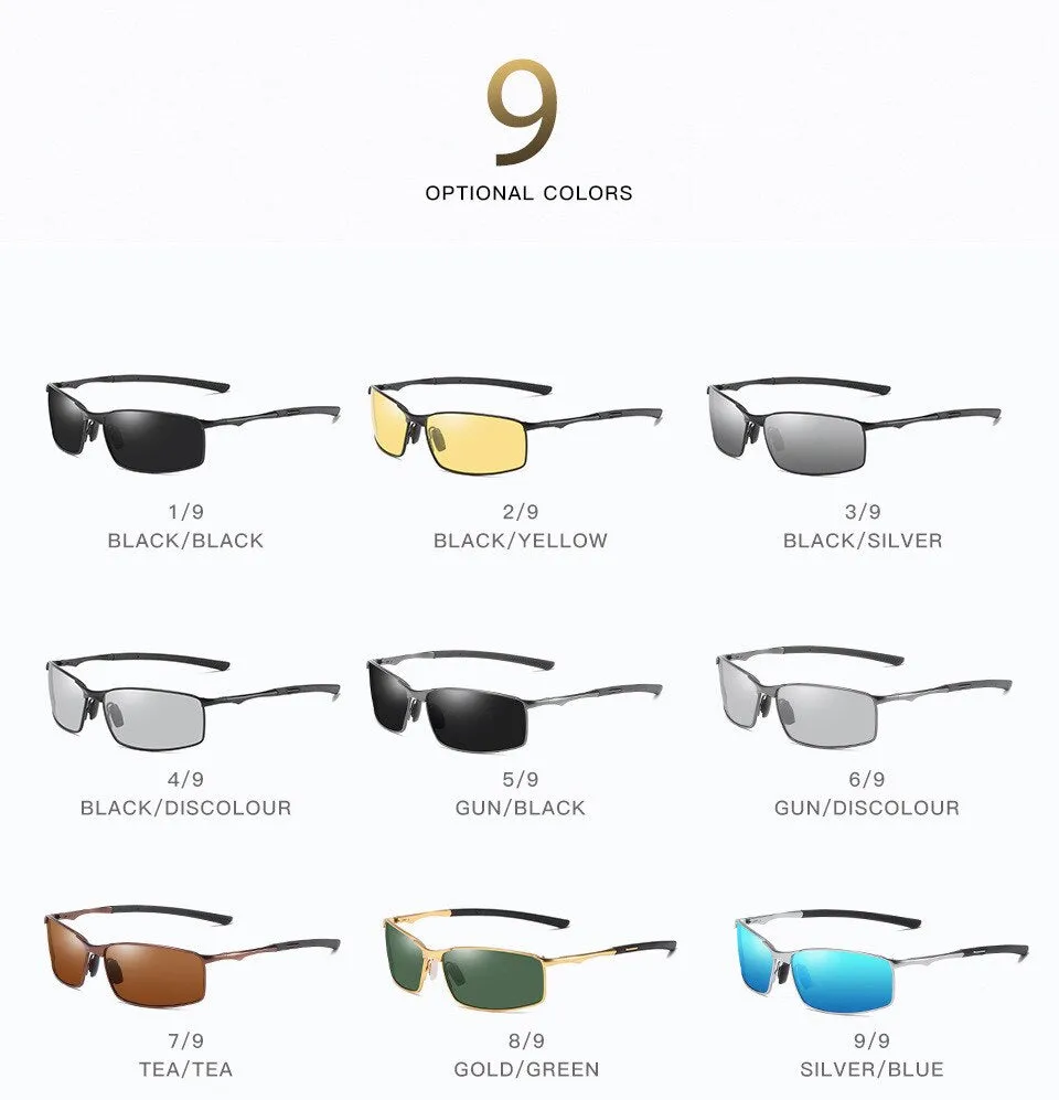 a559 New polarizing sunglasses for men's sunglasses driving glasses discolored glasses night vision glasses A559 free shipping