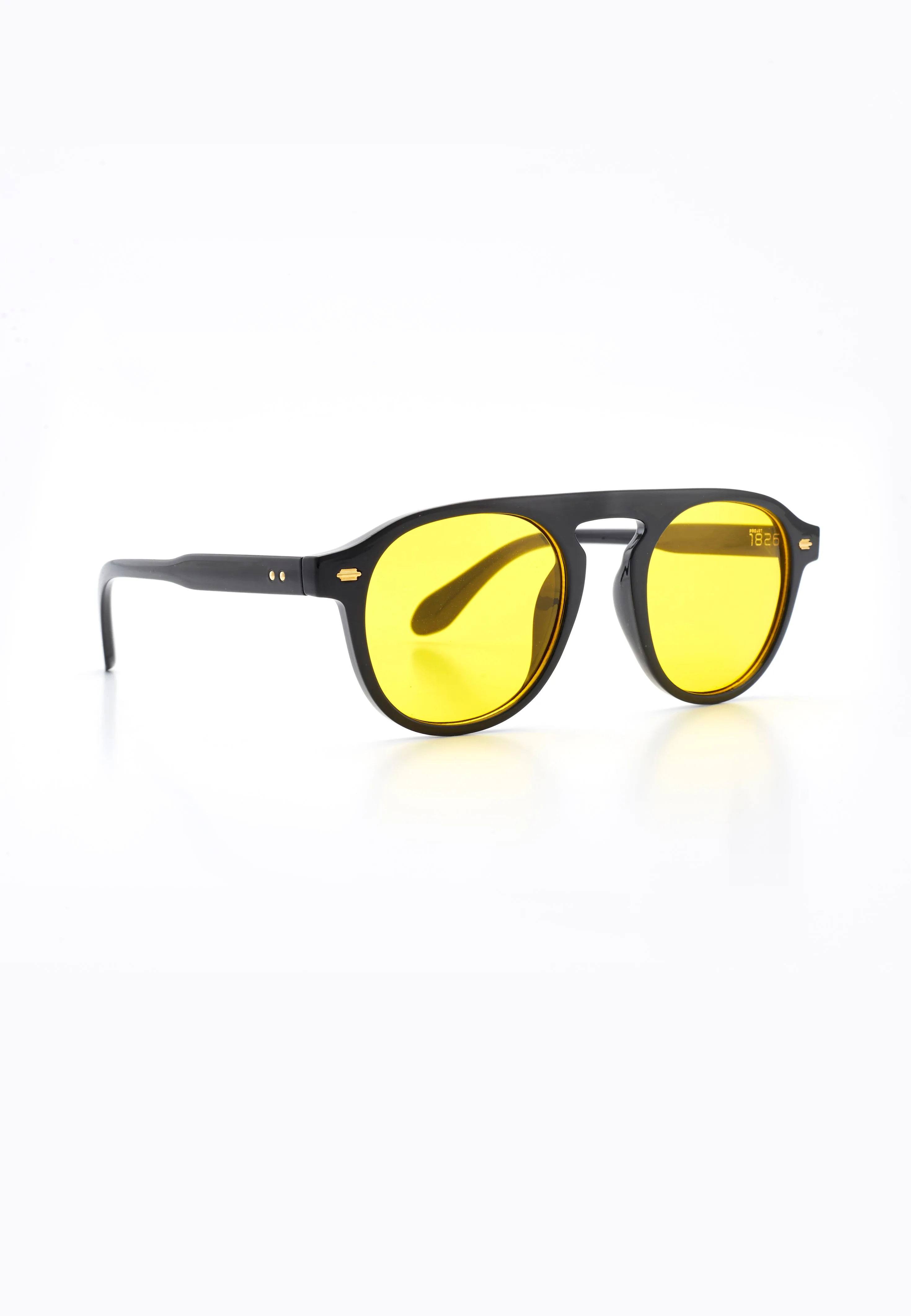 ACE SUNGLASSES BLACK/YELLOW