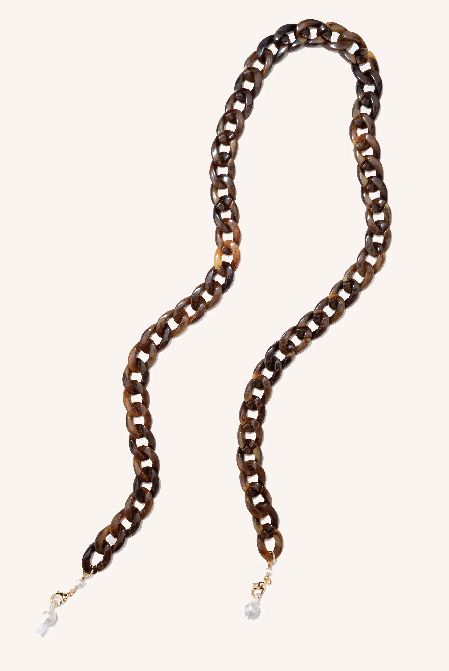 Acetate Mask/Sunny Chain, Tortoise