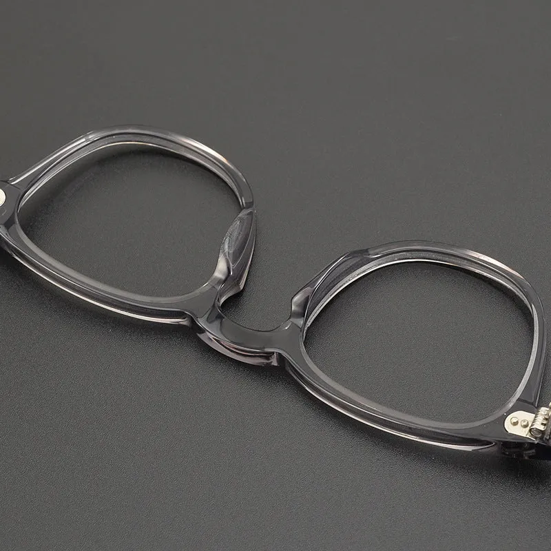 Acetate Square Glasses Frames SC8103