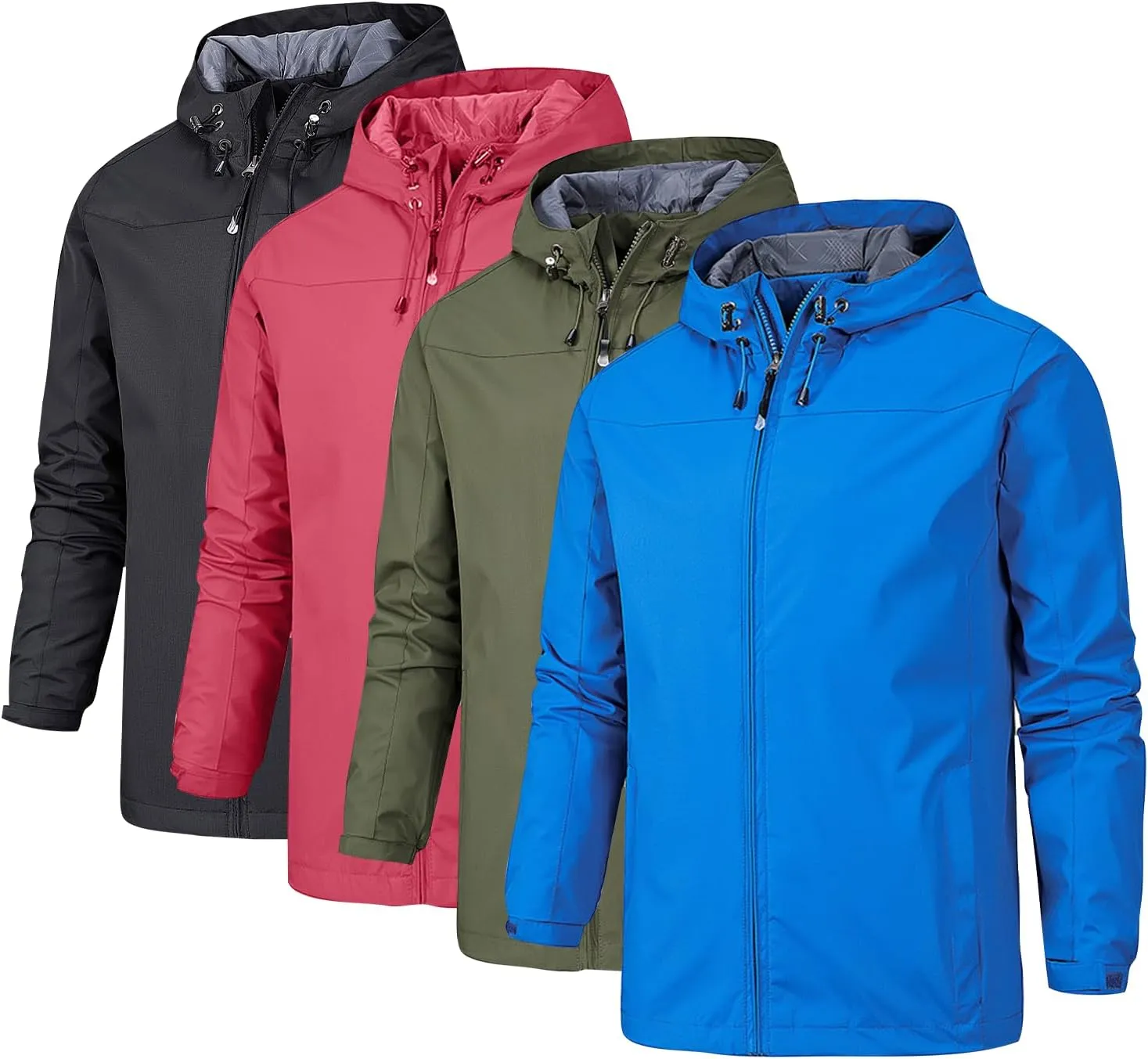 Add Your Logo Custom Tactical Softshell Hooded Jacket WindBreaker Waterproof Work Uniform