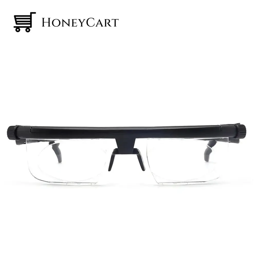 Adjustable Focus Glasses Dial Vision Near and Far Sight