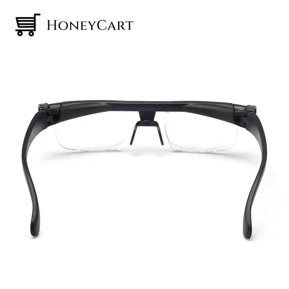 Adjustable Focus Glasses Dial Vision Near and Far Sight