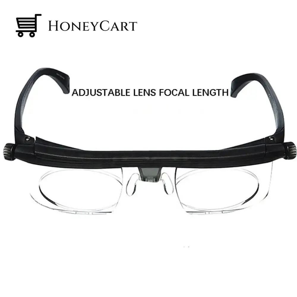 Adjustable Focus Glasses Dial Vision Near and Far Sight