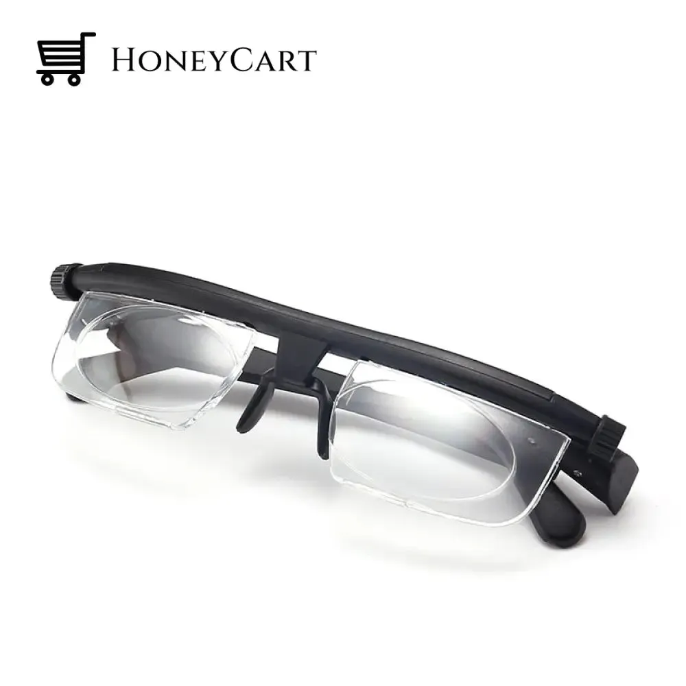 Adjustable Focus Glasses Dial Vision Near and Far Sight