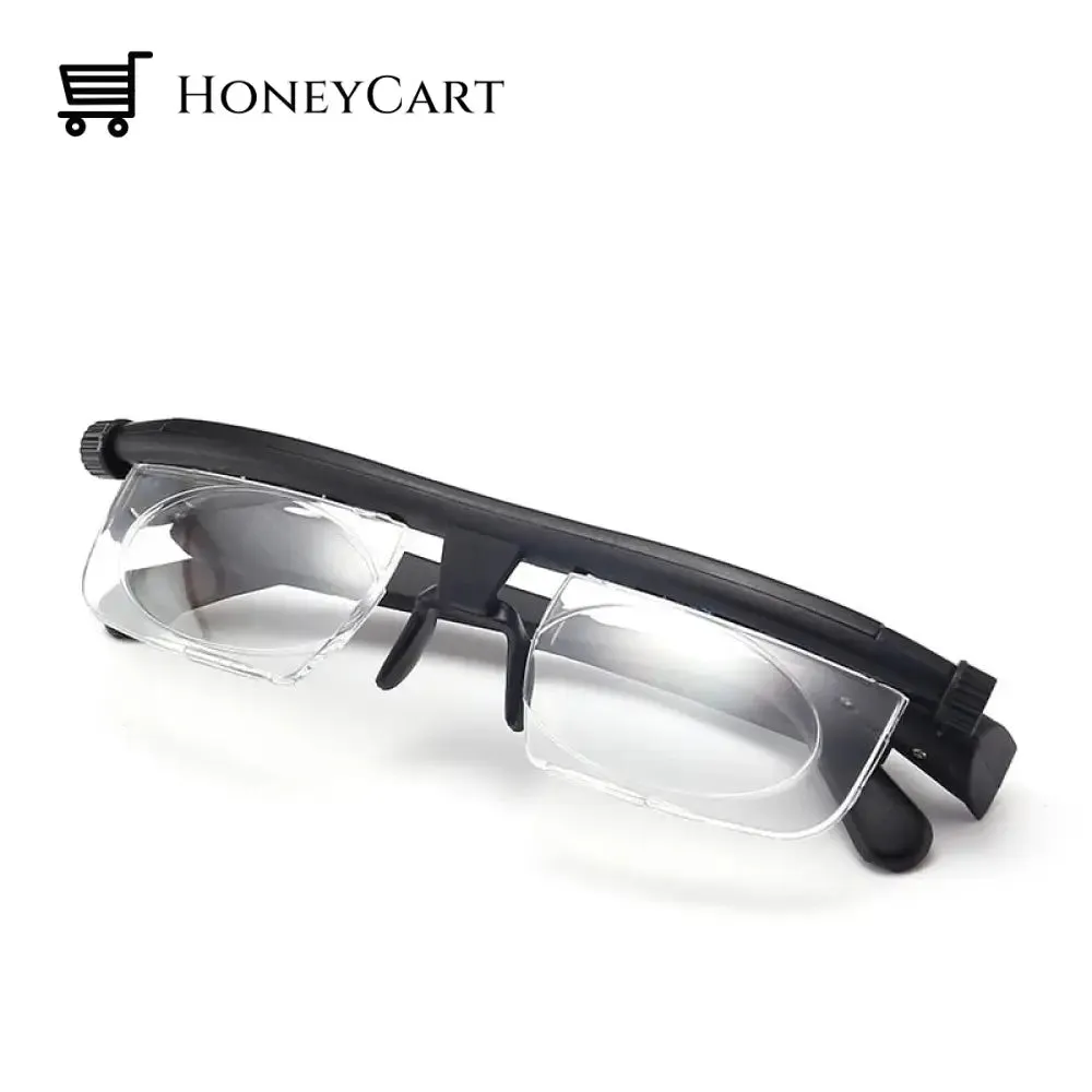 Adjustable Focus Glasses Dial Vision Near and Far Sight