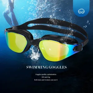 Adjustable Waterproof Anti-fog Swimming Goggles for Men and Women - UV Protection