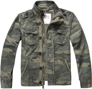 Admitted &Feeling Men's camo Military Jacket Cargo Stand Collar Bomber Jackets Coat