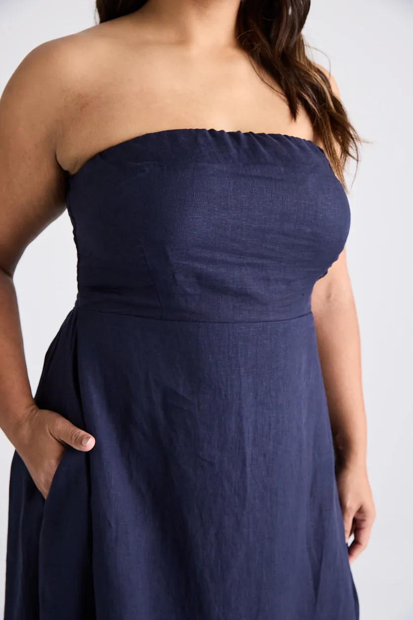 Aerin - Dress - Long - Navy