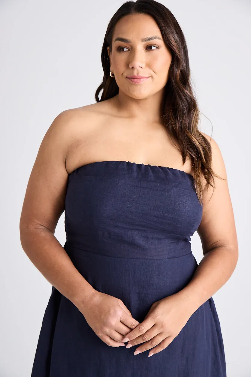 Aerin - Dress - Long - Navy