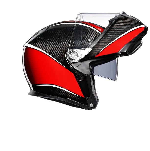 AGV Sports Modular Aero Carbon Red Helmet