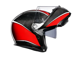 AGV Sports Modular Aero Carbon Red Helmet