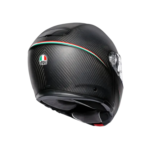 AGV Sports Modular Tricolore Matt Carbon Italy Helmet