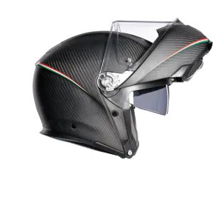 AGV Sports Modular Tricolore Matt Carbon Italy Helmet