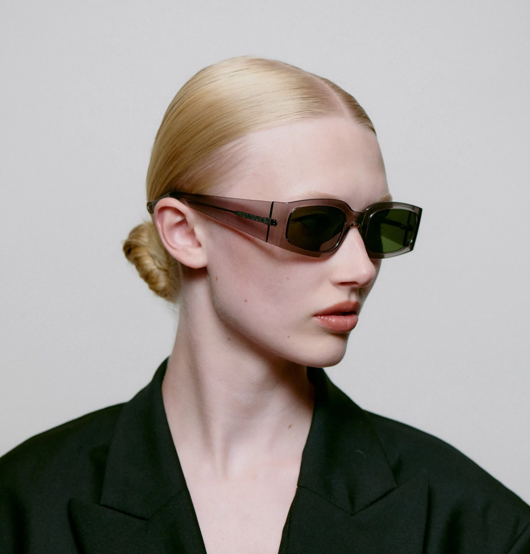 A.Kjaerbede Alex Sunglasses Grey Transparent