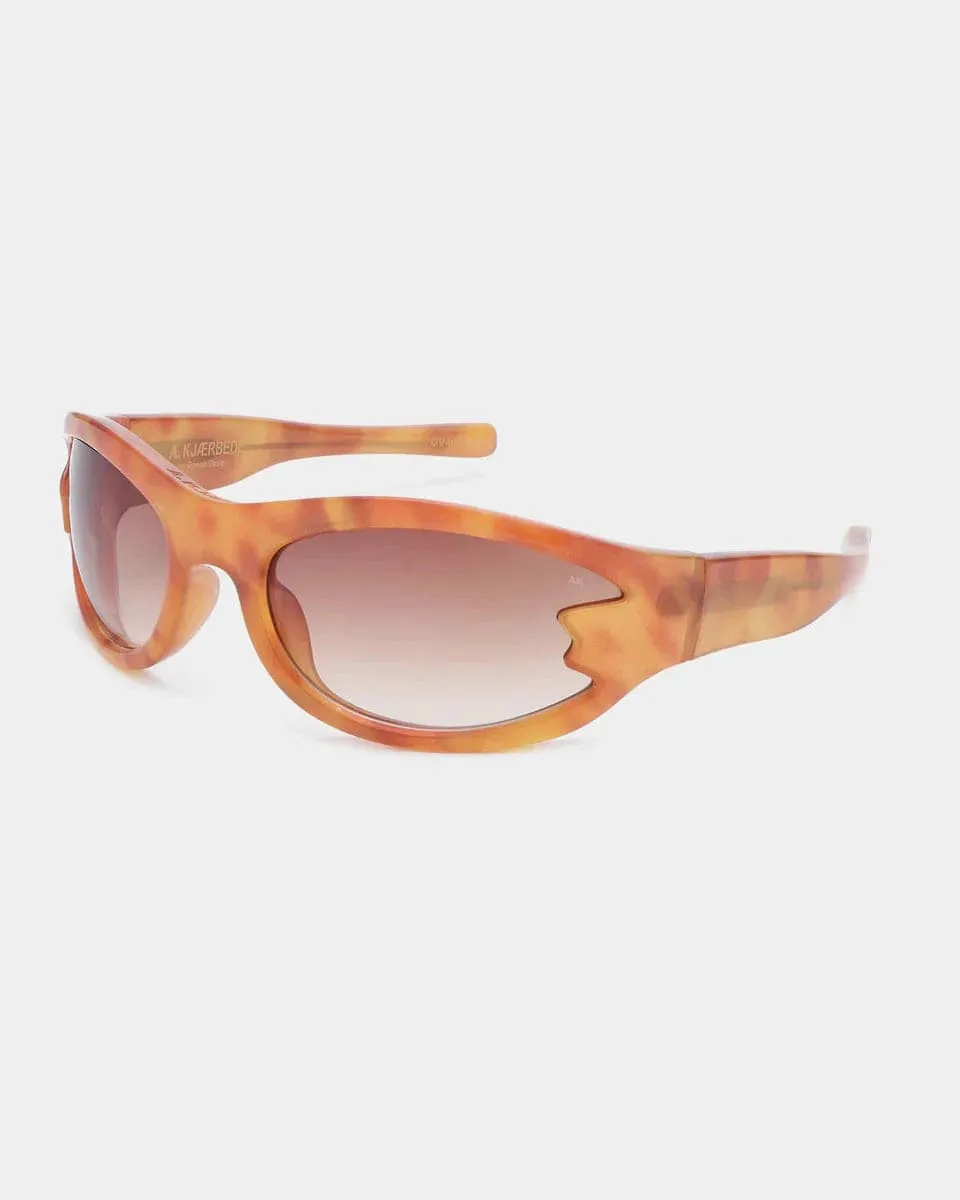 A.Kjaerbede Blast Sunglasses Burnt Amber