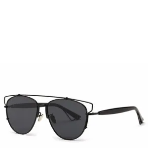Alessa Aviator Sunglasses - Black