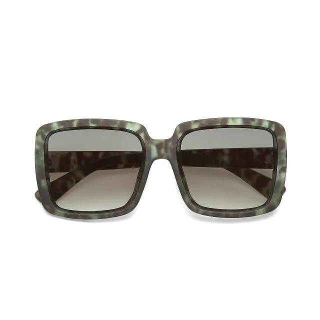 ALESSIA BUTTERFLY SUNGLASSES - Kale Havana