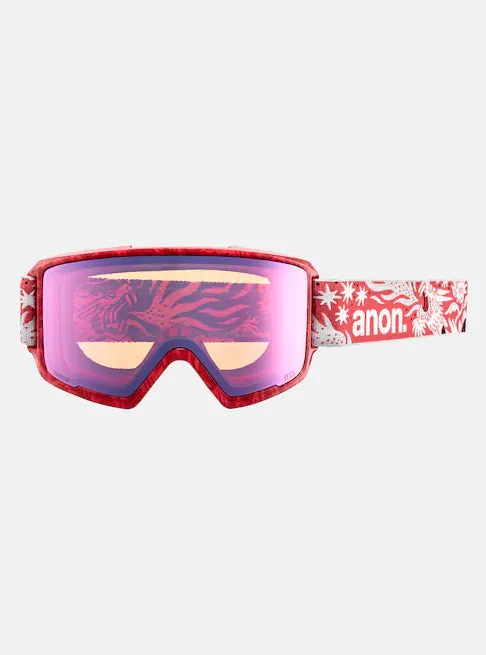 Anon M3 Goggles & MFI Face Mask & Spare Lens Low Bridge Fit 2024 Joshua Noom / Perceive Variable Blue Lens