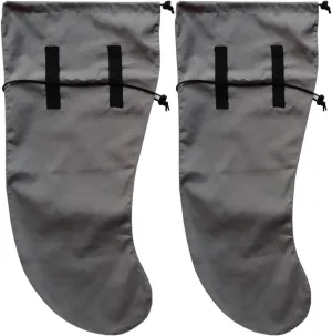 Anti Leech Hiking Socks Free Size Protection for Trekking (gray)