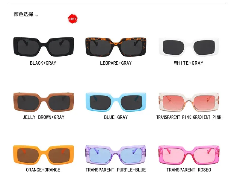 Anti-UV400 Popular Retro Candy Color Eyewear