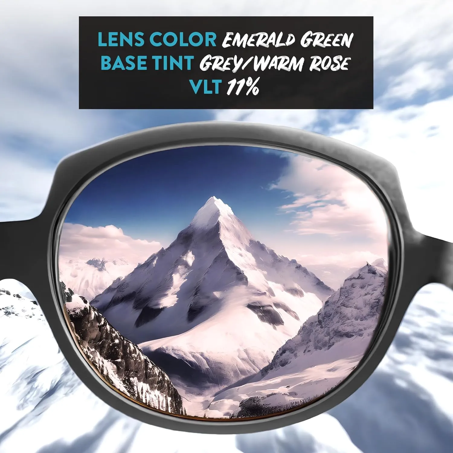 Apex Lenses Replacement Lenses for Johnny Fly Pilot Sunglasses