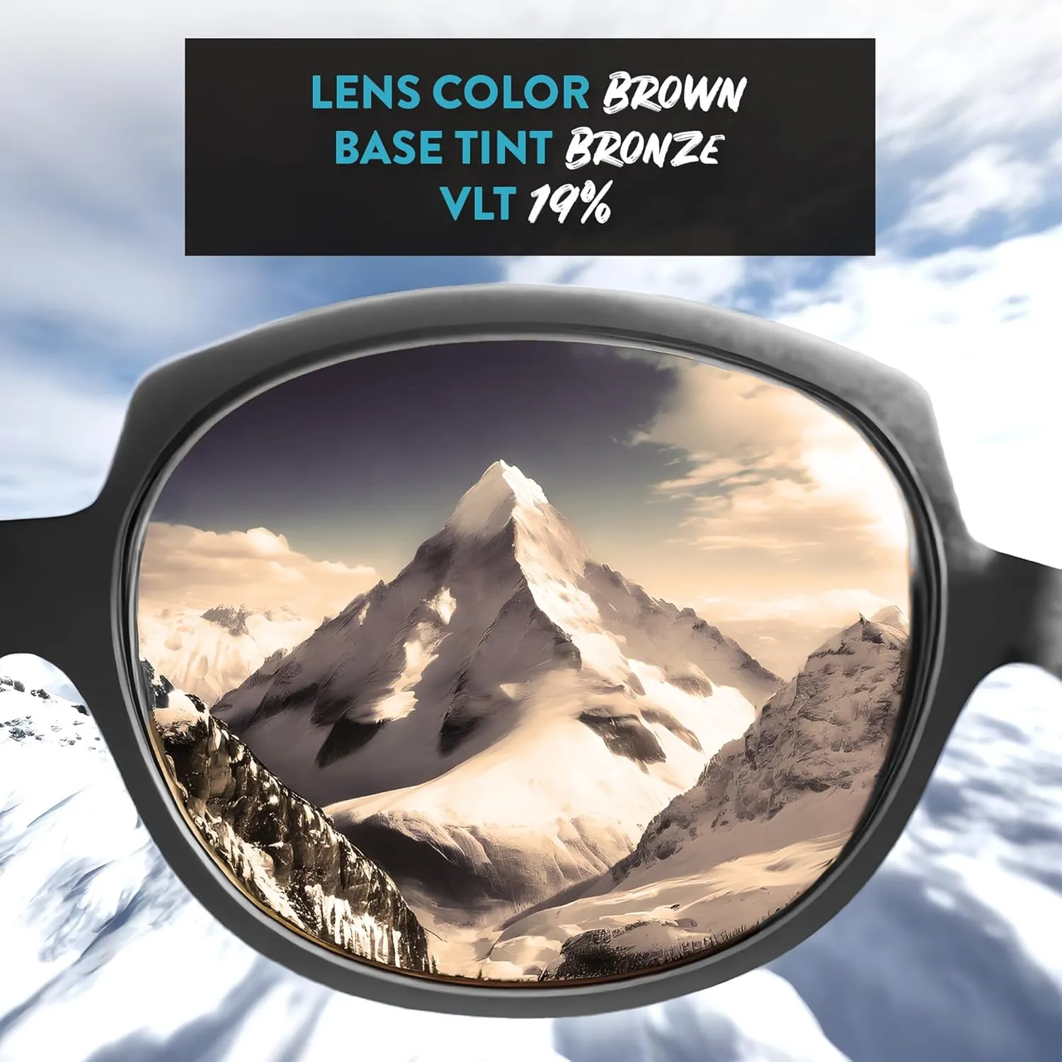 Apex Lenses Replacement Lenses for Johnny Fly Pilot Sunglasses