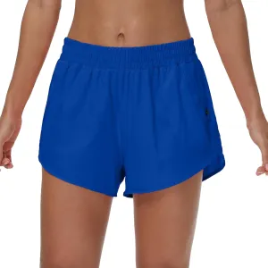 Aurefin Womens Running Shorts with Zip Pocket,Quick Dry Elastic Athletic Track Short for Women Lightweight Gym Workout Shorts