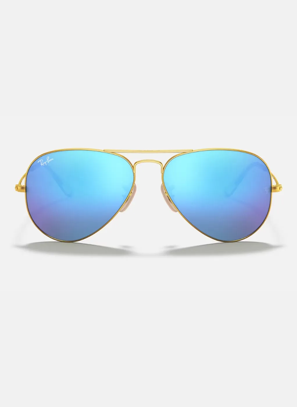 Aviator Large RB3025 - Matte Arista with Blue Mirror