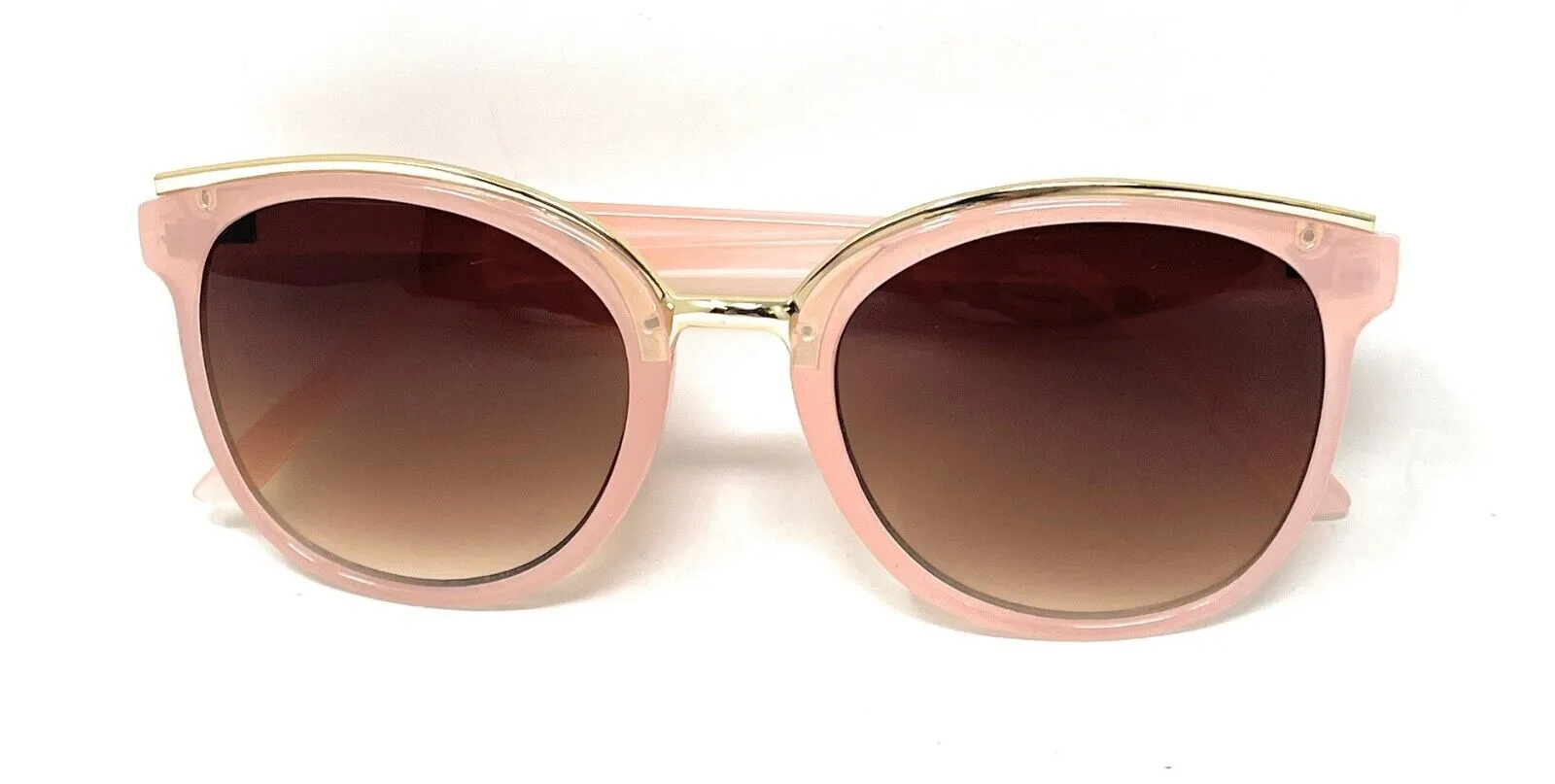 Avon Sunglasses Ladies Pink Retro Frame with Brown Lens Cecilla