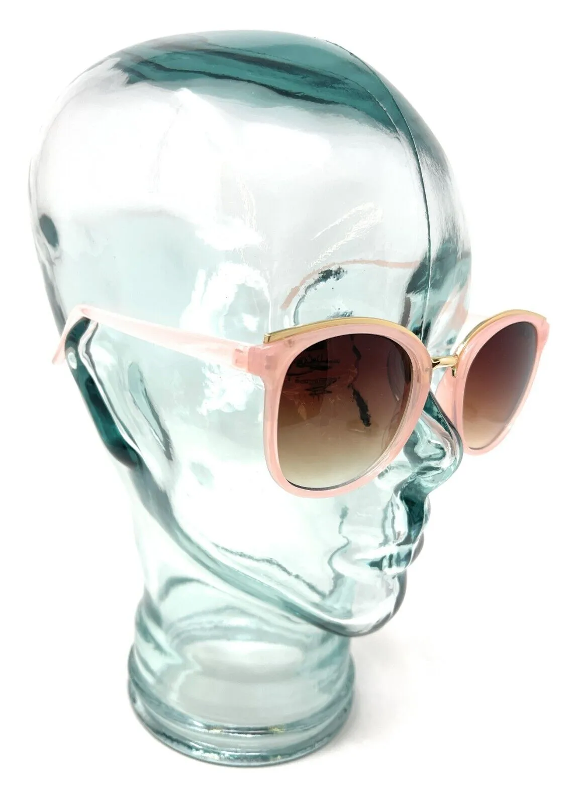Avon Sunglasses Ladies Pink Retro Frame with Brown Lens Cecilla