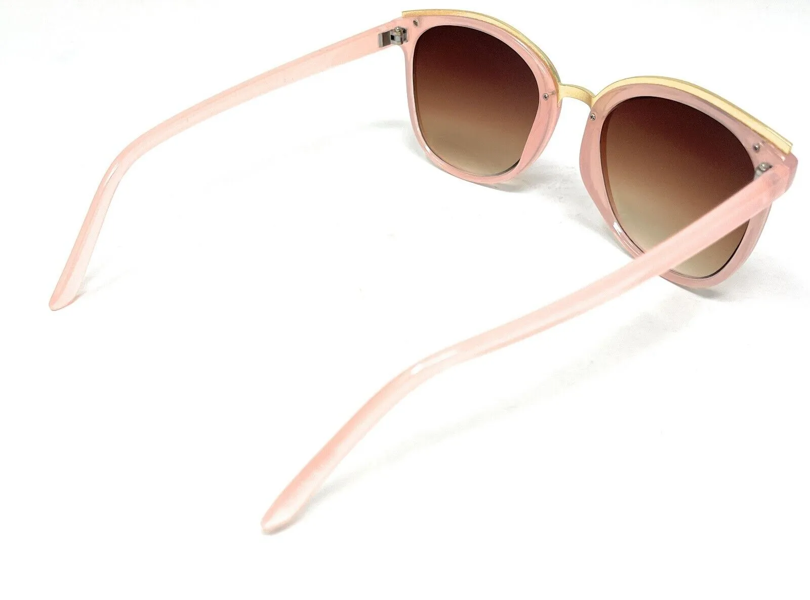 Avon Sunglasses Ladies Pink Retro Frame with Brown Lens Cecilla