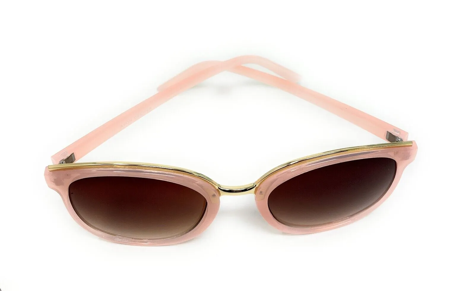 Avon Sunglasses Ladies Pink Retro Frame with Brown Lens Cecilla