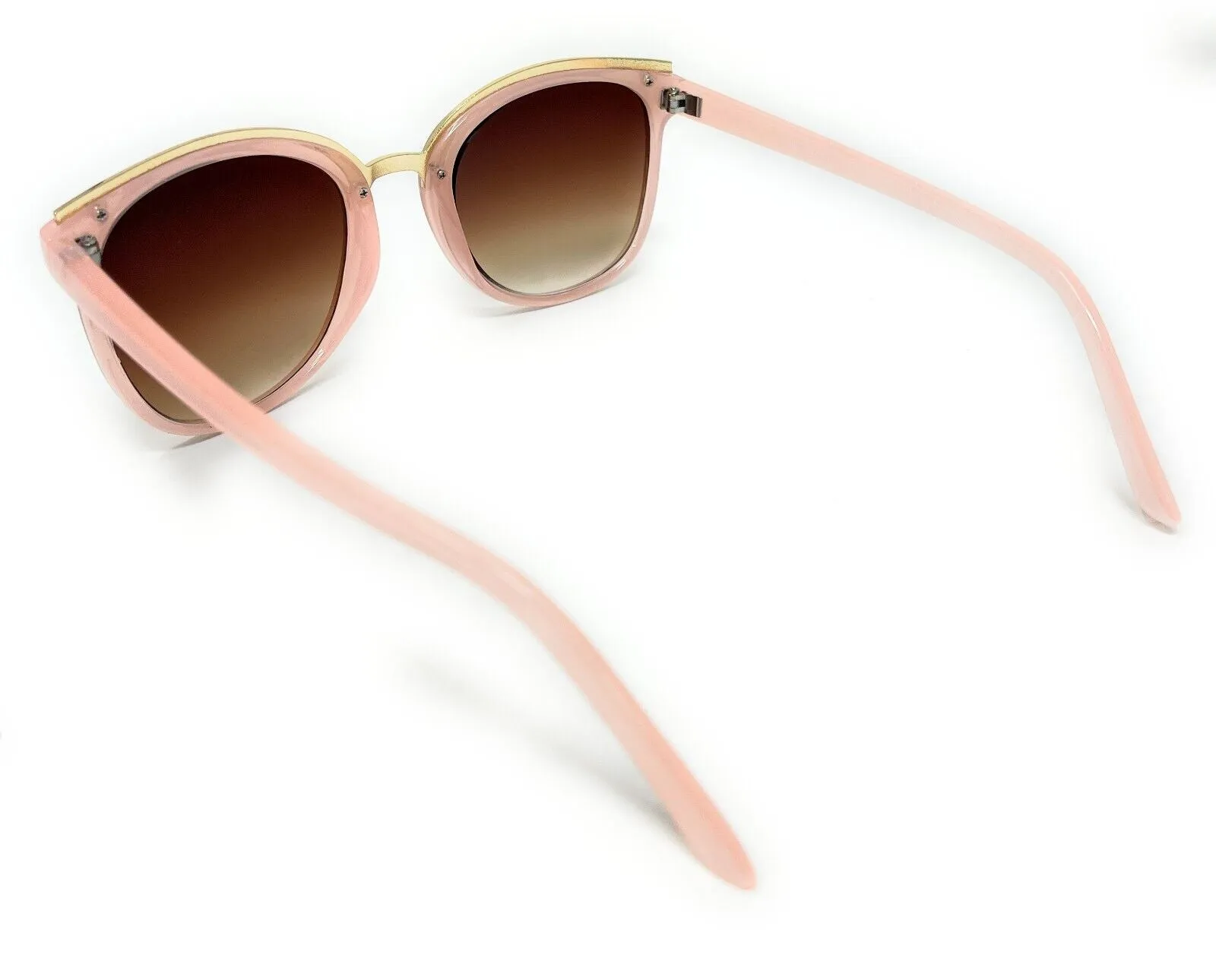 Avon Sunglasses Ladies Pink Retro Frame with Brown Lens Cecilla
