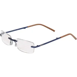 B D Unisex Eyeglasses - Folding Readers  1.50, Matte Blue/Brown | 2244-57-15