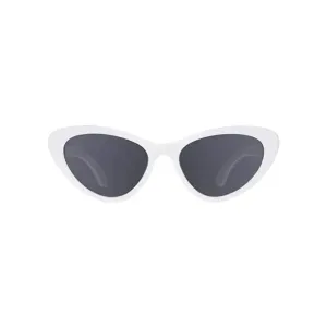 Babiators - Children’s Cat-Eye Shaped UV Sunglasses, White