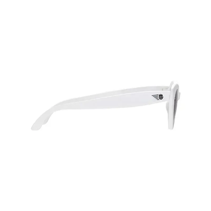 Babiators - Children’s Cat-Eye Shaped UV Sunglasses, White