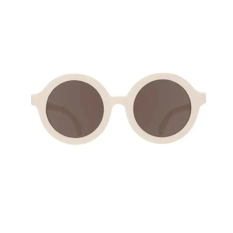 Babiators - Euro Round Sweet Cream Baby Sunglasses Amber Lenses | 0-2 years old