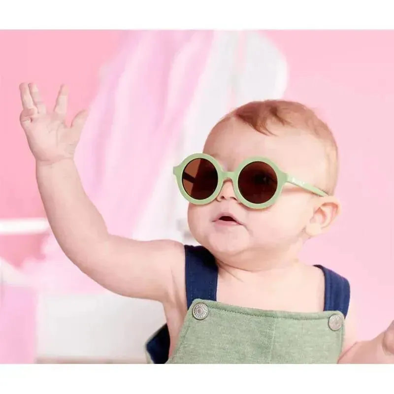 Babiators - Original Euro Round Baby Sunglasses, All The Rage Sage