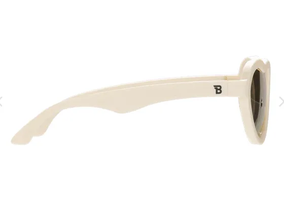 Babiators Polarized Heart Rose Gold Mirrored lens Kids Sunglasses