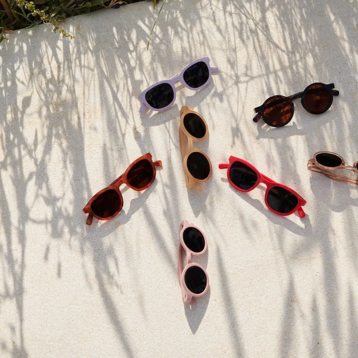 Baby & Kids Sunglasses, Round ''Tuscany Rose''